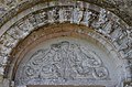 Porche de l'église de Saint-Marcouf