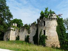 Les ruines du château de Marqueyssac.