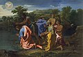 The Baptism of Christ (1655–57), Nicolas Poussin.