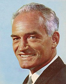 Barry Goldwater, writer of Conscience of a Conservative, was a notable libertarian conservative figure. Sen Barry M Goldwater color photo.jpg