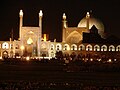 Shah mosque at night