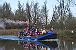 Sint Nikolaas arriveert bij 't Geertje