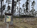 Ingång till Sjösakärren naturreservat.