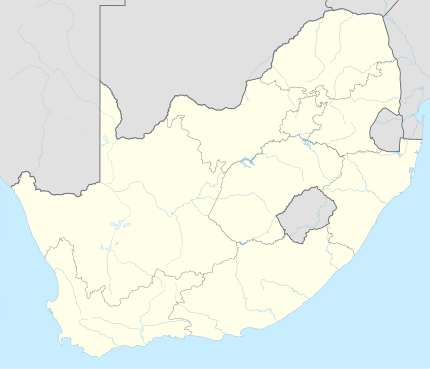 Cúp bóng đá châu Phi 1996 trên bản đồ Nam Phi