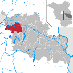 Spreenhagen – Mappa