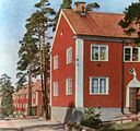 Maisons du « camp des chercheurs d'or », à Stockholm