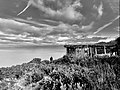 The abandoned cable car station near the summit of Bray Head Photograph: User:Nowriver