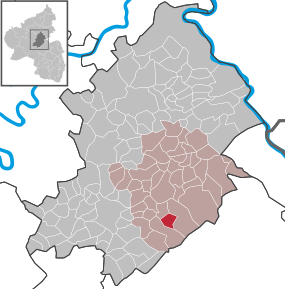 Poziția localității Tiefenbach