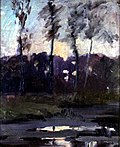 Trees by the river (1900)