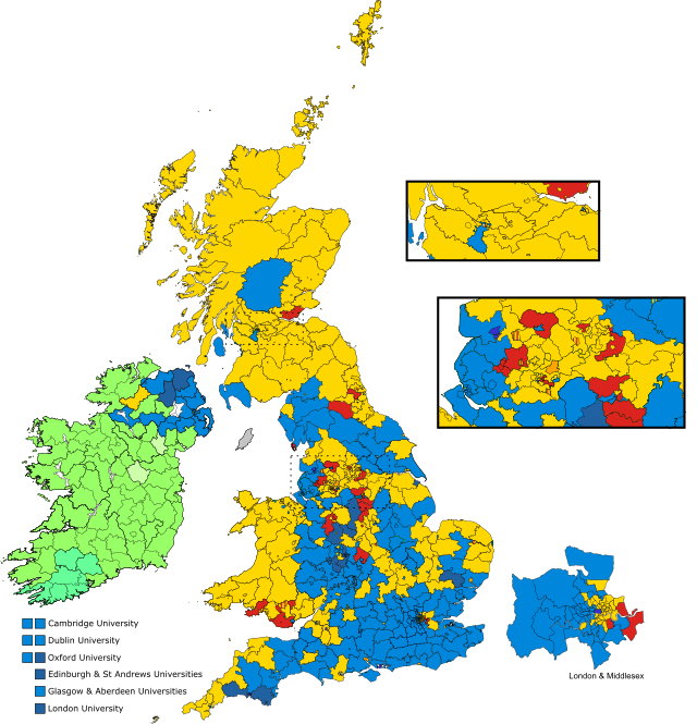 Výsledky voleb podle volebních obvodů