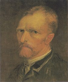 Autoportrait, automne 1886, Paris, musée municipal de La Haye, La Haye