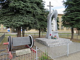Rzeszów Główny - pomnik Świętej Katarzyny