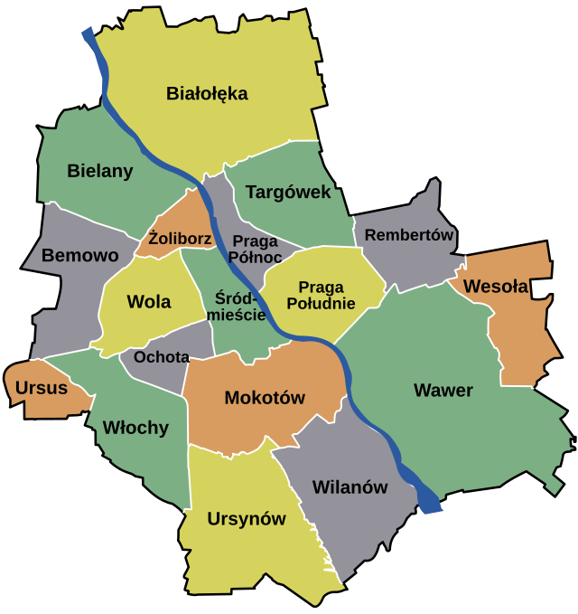 Plan Warszawy