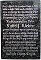 Weber-Gedenktafel