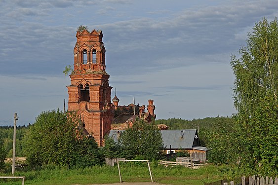 11. Благовещенская церковь, Покча, Чердынский район, Пермский край Автор — SunTW