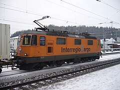 La 11320 en livrée Interregio Cargo