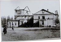 1943. Railway Palace of Culture in Melitopol (Zaporizhia Oblast, Ukraine).JPG