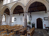 South aisle and arcade from the nave