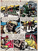 Adventures into Darkness 10 pg 20 (June 1953 Standard Comics) Art by Rocco Mastroserio.