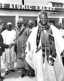 Ahmadu Bello, Premier of the Northern Region of Nigeria with Emir of Kano Muhammadu Sanusi I, 1960 Oak Ridge