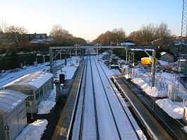 Airdrie station - looking west.JPG