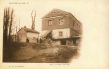 Postal de la serie "Historia del pan" (Jean Laurent 1901).