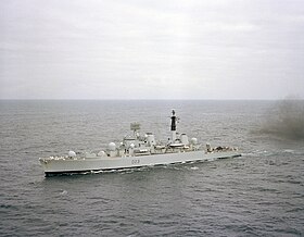 illustration de HMS Bristol (D23)