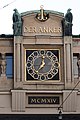 Rückseite der Ankeruhr in Wien