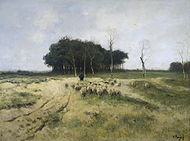 Anton Mauve - Heide te Laren, Ryksmuseum Amsterdam