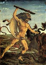 Antonio Pollaiuolo: Heraklo i Hidra, 15. stoljeće