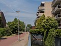 De Laar west, straatzicht De Kroonse Wal bij de Ginnekenstraat