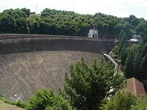 La conduite d'eau en 2008.