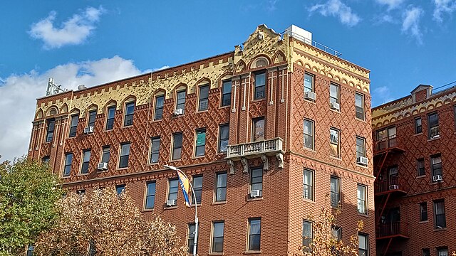 Residential building on 4th avenue & 85th Street, in Brooklyn, NY