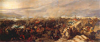 Trận chiến Vienna, sơn dầu trên vải, 1873