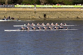 Women's race from the Putney Embankment