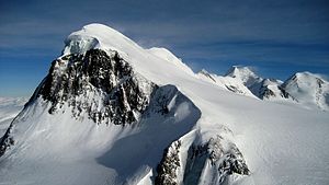 Вид на Брайтхорн з Кляйн Матергорну