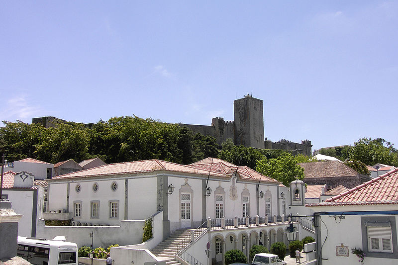 Vista da Câmara e Castelo de Palmela