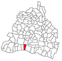 Location in Dolj County