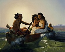 The Ohlone, an indigenous Californian people, have lived in the Bay Area for thousands of years. Charles Christian Nahl - Indian Family on San Francisco Bay.jpg