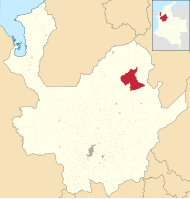 Zaragoza (Antioquia): situs