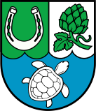 Герб коммуны Хоппегартен в Германии