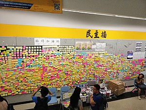 Democracy Wall in City University