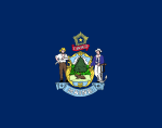 Flag of Maine (June 16, 1909)