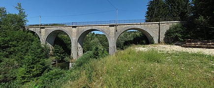 Viaduc du Tram jurassien.