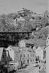 Gerüstviadukt, ungefär banans mitt, 1960