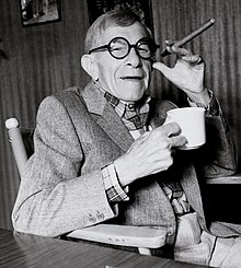 L'actor y guionista estausunidense George Burns, en una imachen de 1986.