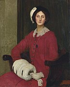 Portret van Hilda Spencer Watson (ca. 1902)