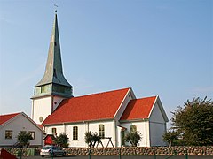 Kirkjan í Hönö.
