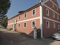 Slottet Holzheim am Forst.