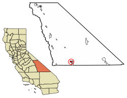 Location of Homewood Canyon in Inyo County, California.